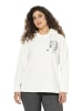 Ulla Popken Hoodie in offwhite