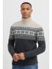 BLEND Norwegerpullover BHTjesse in Grau