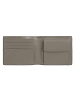 DuDu Up! Geldbörse RFID Schutz Leder 10.5 cm black-taupe