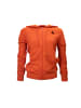 adidas Pullover Zip Hoodie French Terry in Orange