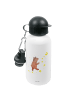 Mr. & Mrs. Panda Kindertrinkflasche Bär Träume ohne Spruch in Weiß