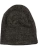 styleBREAKER Feinstrick Beanie Mütze in Schwarz