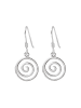 Alexander York Ohrringe SPIRALE in 925 Sterling Silber