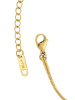 usha FESTIVAL Women Snake Chain Bracelet in Gold Multicolor