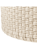 Beliani Pouf MITHI in Beige - (W) 70 x (H) 30 x (L) 70 cm