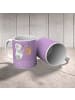 Mr. & Mrs. Panda Tasse Magischer Saxophon-Charme mit Spruch in Lavendeltraum
