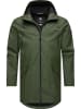 ragwear Regenmantel Sanwoy in Dark Olive