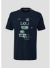 s.Oliver T-Shirt kurzarm in Blau