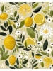 A.S. Création Leinwandbild Canvas Lemons Light  Beige
