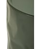 Mauro Ferretti Beige und grüne Couchtische aus Metall, 2er-Set, Ø 39,5×48–35,5×40