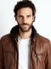Mustang Lederjacke Foster in cognac