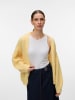 Vero Moda Strickjacke in Pale Banana