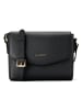 Lazarotti Bologna Leather Crossbody Umhängetasche Leder 22 cm in black