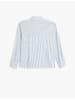 KOTON Shirt in Blau Gestreift