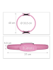 relaxdays 4x Pilates Ring in Pink - Ø37 cm