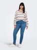 ONLY Carmakoma Strickpullover in Cloud Dancer