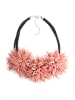 collezione alessandro Statementkette " Flower " in rosa