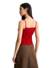 Marc O'Polo DENIM Feinstrick-Top slim in Carmine Red