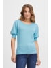 Fransa FRZUBASIC 135 Pullover Slim fit in Sky Blue