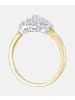 Diamant L'éternel Ring aus 375 Gelbgold mit Diamant