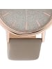 Oozoo Analog-Armbanduhr Oozoo Timepieces braun, taupe groß (ca. 42mm)
