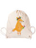 Mr. & Mrs. Panda Gym Bag Fuchs Blumen ohne Spruch in Creme