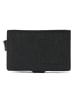 Piquadro Blue Square Kreditkartenetui RFID Leder 7 cm in schwarz