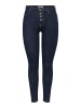 ONLY Skinny Jeans in Dark Blue Denim