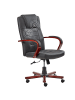 Beliani Massagestuhl DIAMOND in Schwarz/Braun - (W) 66 x (H) 118 x (L) 66 cm