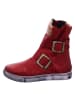 Esgano Damenstiefel kalt flach  in  Rot