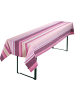 REDBEST Baumwolle, Gewebt Biertisch-Tischdecke in pink