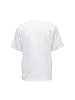 ONLY T-Shirt 1er Pack in Weiß