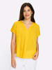 Sieh an! Schlupfbluse in sonnengelb
