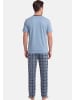 Ammann Schlafanzug Mix & Match in Copen blue