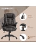 HOMCOM Massagesessel in Braun 62L x 68B x 121H cm
