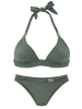 LASCANA Triangel-Bikini in olive