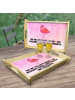 Mr. & Mrs. Panda Deko Tablett Flamingo Classic mit Spruch in Aquarell Pink