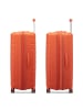 Roncato B-Flying Move 4 Rollen Trolley 78 cm mit Dehnfalte in orange