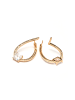 Luxenter Ohrringe Shuasin mit 18 Karat Gelbgold-Finish – SHUASIN