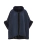 fraully Damen Poncho in Marine