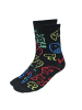 TupTam Kinder Socken Mädchen Jungen Bunt Gemustert 6er Pack in blau/grau