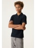 Garcia Poloshirt Kurzarm aus Strukturmaterial in ticture