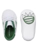 Lacoste Krabbelschuhe in Weiß/Grün