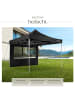 tectake Gartenzelt 3 x 3 m, inklusive Spannseile, Heringe und Tragetasche