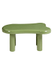 Beliani Couchtisch ONDLE in Grün - (W) 93 x (H) 44 x (L) 60 cm