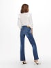 JACQUELINE de YONG Flare Jeans JDYNWFLORA Denim Schlag Hose in Blau