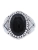 mantraroma 925er Silber - Ringe mit Onyx