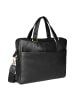 Bugatti Ryan Aktentasche Leder 39 cm Laptopfach schwarz