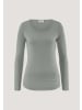 Hessnatur Softrib Longsleeve in nebelblau