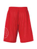 Kempa Shorts REVERSIBLE Kids in rot/weiß
